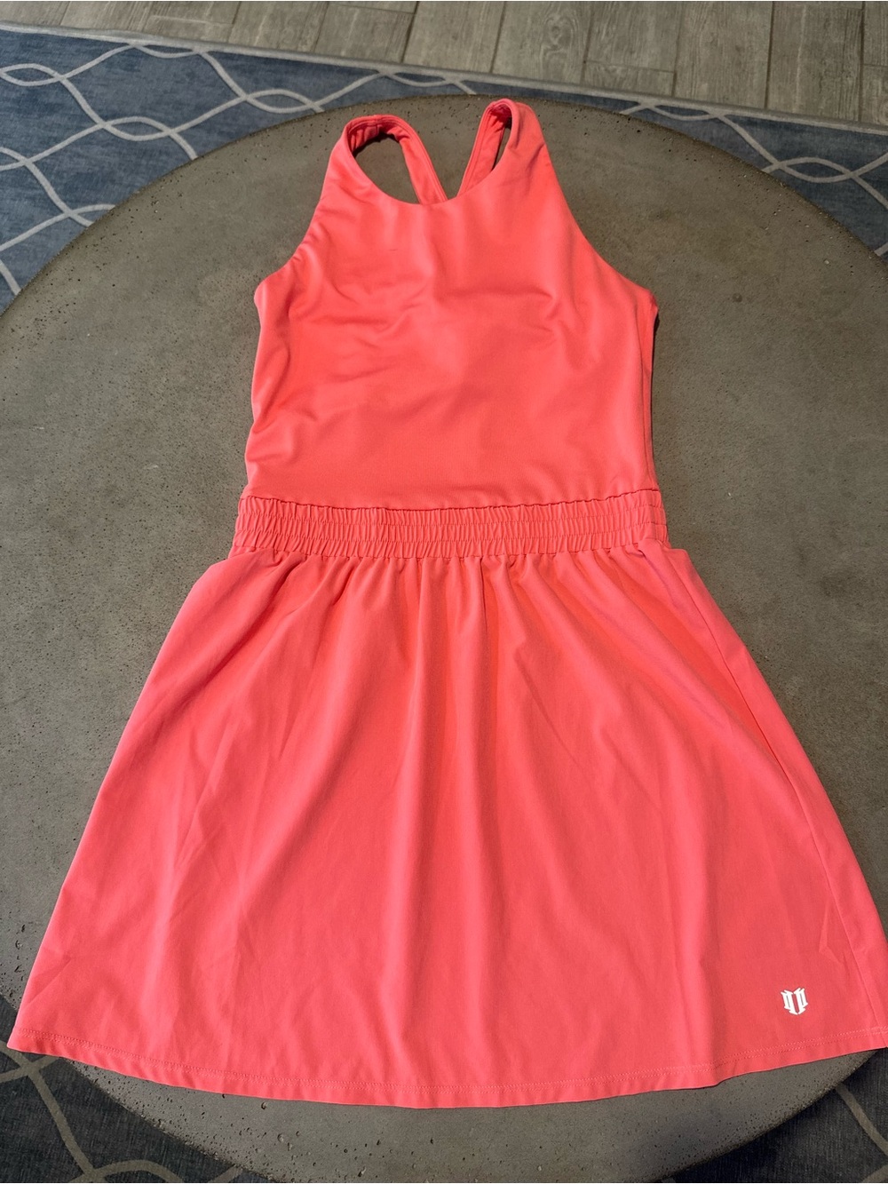 EleVen by Venus Williams Coral Racerback Athletic Mini Dress